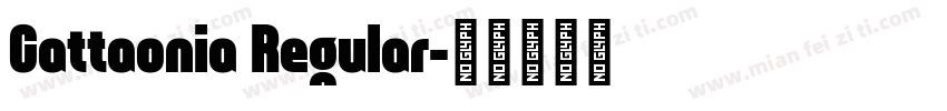 Cattaonia Regular字体转换